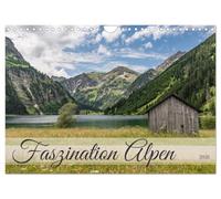 Faszination Alpen (Wandkalender 2026 DIN A4 quer), CALVENDO Monatskalender: Atemberaubende Bilder der Alpen, die eine Lust auf die Reise dorthin ... und viele schöne Entdeckungen zu machen.