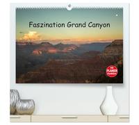 Faszination Grand Canyon (hochwertiger Premium Wandkalender 2026 DIN A2 quer), Kunstdruck in Hochglanz: Ein unbeschreiblicher Anblick, wenn man am Rand des Canyon steht