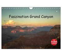 Faszination Grand Canyon (Wandkalender 2026 DIN A4 quer), CALVENDO Monatskalender: Ein unbeschreiblicher Anblick, wenn man am Rand des Canyon steht
