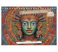 Faszination Maya: Einblicke in eine versunkene Welt (Tischkalender 2026 DIN A5 quer), CALVENDO Monatskalender: Entdecken Sie die Pracht der Maya: Ein ... Abenteuer durch eine vergangene Zivilisation