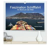Faszination Schifffahrt - An Bord um die Welt (hochwertiger Premium Wandkalender 2026 DIN A2 quer), Kunstdruck in Hochglanz: Der Kalender stellt die ... Schifffahrt an Bord der Frachtschiffe dar.