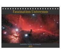 Faszination Universum (Tischkalender 2026 DIN A5 quer), CALVENDO Monatskalender: Nächte voller Sterne, spektakuläre Astrofotografie