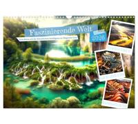 Faszinierende Welt: Eine Reise mit der Künstlichen Intelligenz an Magische Orte (Wandkalender 2026 DIN A3 quer), CALVENDO Monatskalender: Entdecken Sie die verborgenen Schätze der Natur.