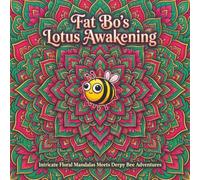 Fat Bo's Lotus Awakening: Intricate Floral Mandalas Meets Derpy Bee Adventures