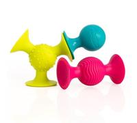 Fat Brain PipSquigz, Fat Brain Toys, Sensory Toys for Babies, Soft Surface for S