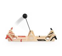 Fat Brain Toys VolleyShot - Set di abilità da tavolo in legno per 2 giocatori, per bambini e adulti