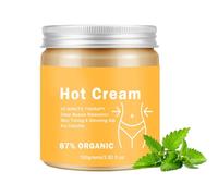 Fat Burner Cream, Belly Slimming Gel, 2.44x2.32in Workout Tightening Lotion, Firming Massage Formula, Body Shaping Support for Waist, Stomach, Arm, Thigh, Gym, Daily, Fitness Routine