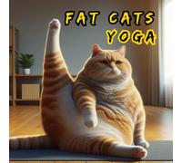 Fat Cats Yoga: GAG GIFTS 2025 Monthly Planner Calendar | Funny and Cute Calendar for Kids, Teens and Adults | 12 Months Planner Calendar