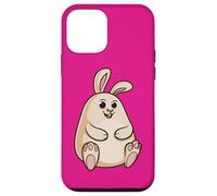 Fat Kawaii Bunny Caccia Divertente Custodia per iPhone 12 mini