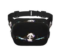 Fat Panda - Marsupio multifunzione con stampa, unisex, alla moda, per viaggi e sport