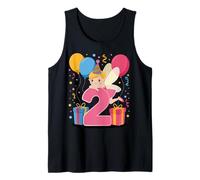 Fata 2 ° compleanno per ragazzo ragazza 2 anni secondo due Fata Canotta