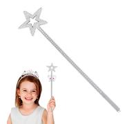 Fata Bacchetta | Bacchetta Di Angelo Glitter Stella A Cinque Punti | Creative Finge Play Toy Magic Per Little Principesses Fate Dancers Feste Compleanni Halloween Cosplay Stage Performance Kids Regali