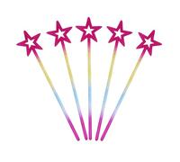 Fata Bacchetta | Bacchetta Di Angelo Glitter Stella A Cinque Punti | Creative Finge Play Toy Magic Per Little Principesses Fate Dancers Feste Compleanni Halloween Cosplay Stage Performance Kids Regali