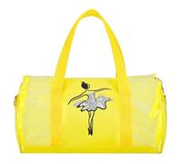 Fata Dei Fratelli Borse Bambini, Tutu, Borsa da Danza, Personalizzata Per Ragazze, Ballerina, Borsa Da Viaggio Gaming Pouf Con Tasche, giallo., taglia unica