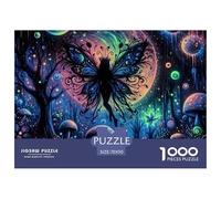 Fata della Foresta Fantastica Puzzle 1000 Pezzi Carta per Adulti Magia Notturna Gioco di Puzzle 1000 Pezzi Relax Casa Regalo 70x50cm/1000pcs