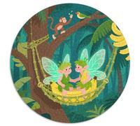 Fata della foresta magica Jigsaw Puzzle Impossibili 1000Pcs Fata della foresta magica Decorazione Per La Casa. Giochi Rilassamento E Intelligence Per Adulti E Bambini Da 12 Anni 1000pcs 67.5x67.5cm)