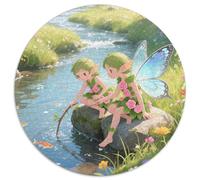 Fata della foresta magica Puzzle Impossible 1000 Pezzi Fata della foresta magica Decorazione Per La Casa. Giochi Rilassamento E Intelligence Per Adulti E Bambini Da 12 Anni 1000pcs 67.5x67.5cm)