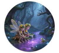 Fata della foresta magica Puzzle Impossible 1000Pcs Fata della foresta magica Decorazione Per La Casa. Rilassamento E Intelligence Per Adulti E Ragazzi Da 14 Anni 1000pcs 67.5x67.5cm)