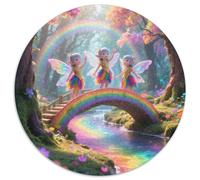 Fata della foresta magica Puzzle Impossible 1000Pcs Fata della foresta magica Decorazione Per La Casa. Rilassamento E Intelligence Per Adulti E Bambini Da 12 Anni 1000pcs 67.5x67.5cm)