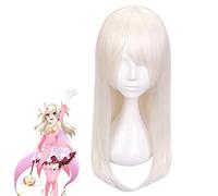 Fata/kaleid Liner Illyasviel Von Einzbern Parrucca Cosplay Costume Fate Stay Night Lunghi capelli lisci Parrucche sintetiche Peruca KUMZ1576