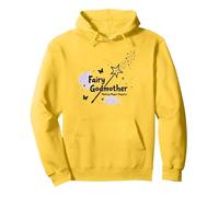 Fata Madrina: Fare accadere la magia Felpa con Cappuccio, Unisex per Adulti, Limone, L