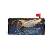 Fata Neon Tarocchi Carta Decorativa mailbox coperture magnetiche per il giorno commemorativo divertimento natale mailbox copre dimensioni standard copertura para buzon