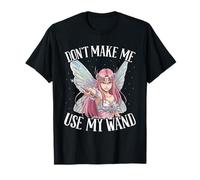 Fata Non Farmi Usare la mia Bacchetta, Design Artistico, Fata da Donna Maglietta
