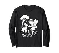 Fata Nutrire Un cerbiatto Maglia a Manica