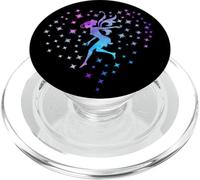 Fata Polvere Stelle Cuore Amore Fate Donne Giovanissima Ragazze Bambino Mamma PopSockets PopGrip per MagSafe