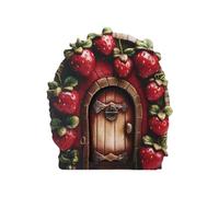 Fata Porta: Porta in Miniatura Incantata, Decorazione | Accessori da giardino Fata, Porte in Legno, Decorazione della Sala Giochi per bambini, Set di Porte Fata p