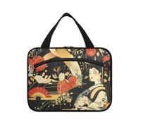 Fata Stile Giapponese Appeso Toiletry Bag Hanging Organizzatore di Viaggio con Gancio, Designer Moda Trucco Borsa per auto per la mamma Toilet Porta cosmeticos Mujer para cartera L