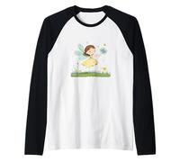 Fata stravagante con dente di leone per una scena da sogno Maglia con Maniche Raglan