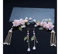 Fata Tornante Hanfu Cinese Accessori Per Capelli Per Le Donne Nappa Floreale Pettine Per Capelli Forchette Vintage Frangia Copricapo Gioielli Per Capelli-3