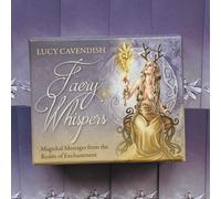 Fata Whispers Oracolo Carte Deck Mini Blu Angel Lucy Cavendish Esoteric FW55