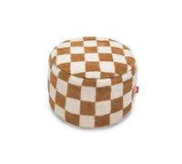 Fatboy Point Pouf Teddy Scacchi/ Crema Mandorle