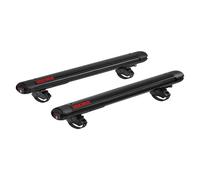 FatCat 6 Evo Black, portasci per barre da tetto • Finitura a specchio nera, Auto