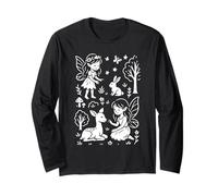 Fate Amicizia con Le Creature della Foresta Maglia a Manica