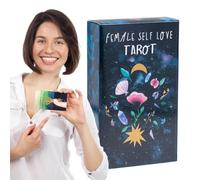 Fate Board Game, 78 Tarocchi Cards, 4,72 x 2,76 pollici Oracle Deck with