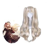 Fate Grand Order Ereshkigal Irkalla Due lunghe code di cavallo Parrucca Cosplay Costume da donna Parrucche sintetiche resistenti al calore W-9116