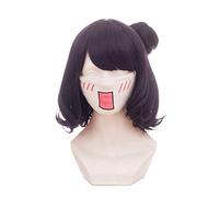 Fate Grand Order Katsushika Hokusai Parrucca viola Bun Costume Cosplay FGO Capelli sintetici resistenti al calore Parrucche Cosplay per donna