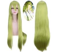 Fate Grand Order Lancer Enkidu Parrucca lunga Cosplay Costume Fate Extra resistente al calore Capelli sintetici Uomo Donna Parrucche Cosplay 099-41