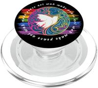 Fate la pace non la guerra - Segno di Pace PopSockets PopGrip per MagSafe