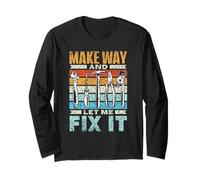 Fate Largo E Lasciate Che Lo Aggiusti Fissazione Mr Fix It Maglia a Manica