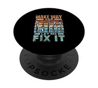 Fate Largo E Lasciate Che Lo Aggiusti Fissazione Mr Fix It PopSockets PopGrip Adesivo