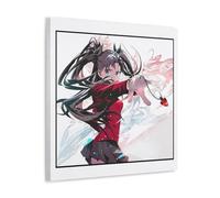 Fate Stay Night - Poster con personaggi dell'anime Tousaka Rin, arte vintage, decorazione artistica da parete, decorazione estetica, soggiorno, camera dei bambini, dormitorio, bar, bagno, adatto per