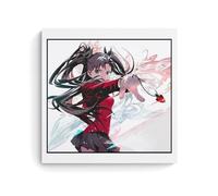 Fate Stay Night - Poster con personaggi dell'anime Tousaka Rin, arte vintage, decorazione artistica da parete, decorazione estetica, soggiorno, camera dei bambini, dormitorio, bar, bagno, adatto per