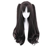 Fate Stay Night Rin Tohsaka Lunga Due Coda di Cavallo Parrucca Costume Cosplay Fate Grand Order Capelli Resistenti Al Calore Cosplay Parrucche Delle Donne