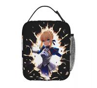 Fate Stay Night Sabre Arthur Borse per Il Pranzo Isolate Contenitore per Il Pranzo Grande Borsa Termica Tote Lunch Box Beach Outdoor Girl Boy