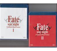 FATE STAY NIGHT UNLIMITED BLADE WORKS I +II 6 blu-ray x 2 box set cofanetto [Blu