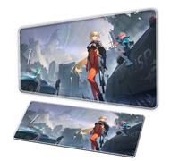 Fate Trigger: Novita Girl Anime MousePad/XXL MousePad/Anti slip Pearl Base, Stitching Edge, Large Office Pad, PC Game Anime RectangularMousePad Tappetiti per ilMousePad (A, 80×40cm)